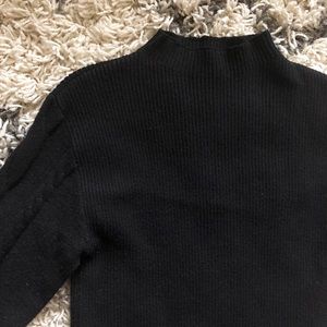 RooLee cable knit sleeve sweater